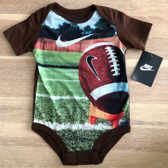 Nike Other - Infant Nike Football Bodysuit 9/12 months NWT